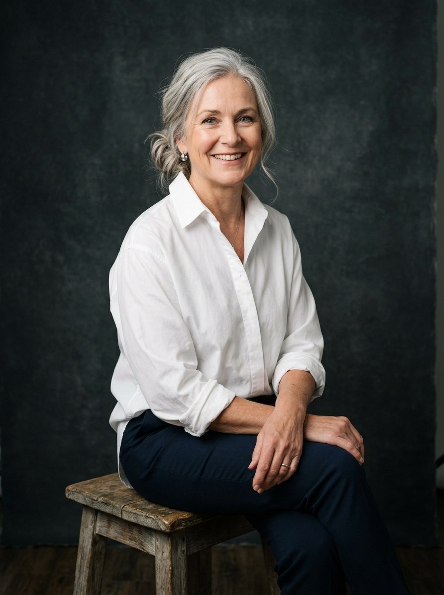 Timeless Minimalism: Direct Stature and Honest Poise